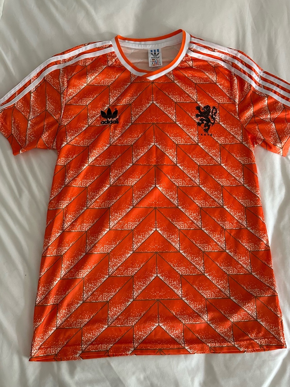 Adidas Originals Netherlands (KNVB) Retro Soccer Jersey – Size Large - Picture 3 of 7
